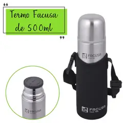 FACUSA - Termo BALÍN Acero Inoxidable 500ML