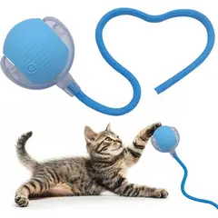 GENERICO - Pelota Interactiva para Gatos con Soga Juguete Inteligente