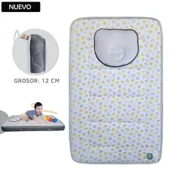GENERICO - Colchón Cielo para Bebé bordes Gris