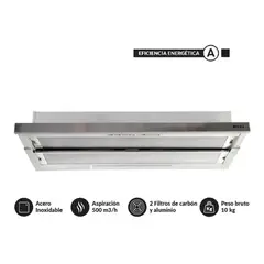 FDV - Campana Extractora Slider 3.0 Urban 90 Inox