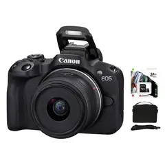 CANON - Camara Canon EOS R50 + RF 18-45mm IS STM