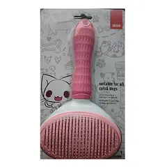 GENERICO - Peine quita peluza para mascotas x 2 UNIDADES