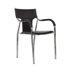 OFIDEAS - Silla de Visita Fija Soft II Negro