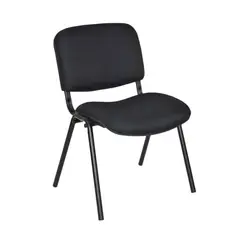 OFIDEAS - Silla De Oficina Fija Isósceles Color Negro Ofideas