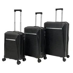 DUKAP - Set de 3 Maletas PP Singapure Negro