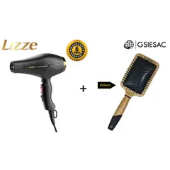 LIZZE - PACK SECADORA SUPREME 2600W + REGALO CEPILLO DESENREDANTE PALETA