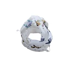 GENERICO - CASCO BLANCO DE SEGURIDAD BEBÉS SOMBRERO ALMOHADA
