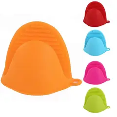 GENERICO - GUANTES DE HORNO EN COLORES DE GOMA PARA COCINA DE COCINA