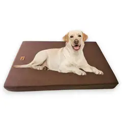 MD - Colchoneta Antifluidos para Mascotas Perros y Gatos XL - Marrón
