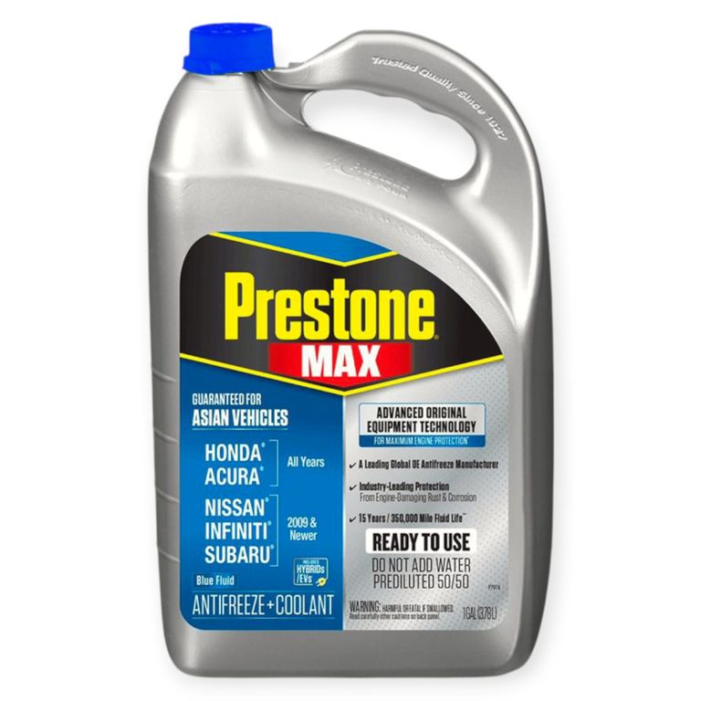 Refrigerante Anticongelante Asian Cars Prestone Max 50% Azul