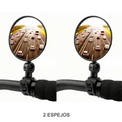 ALPHAVIL - Combo 2 Espejos Retrovisor Ajustable para Bicicleta