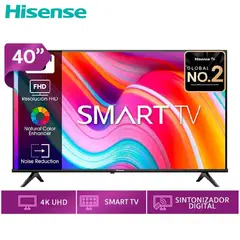 Hisense - Televisor Smart TV 40 Hisense Led Fhd 40A4K Vidaa
