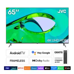 JVC - Televisor 65 4K Smart TV Android LT-65KB608