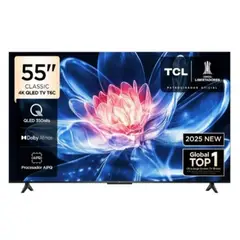 TCL - Televisor 55 QLED Smart UHD 4K Google Tv 55T6C