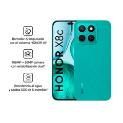 HONOR - Celular Honor X8c 8GB Ram 256GB Color Verde
