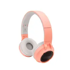 GENERICO - AUDIFONOS BLUETOOTH INALAMBRICO 20 HORAS DE DURACION ,  B20 ROSADO