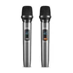 MAXTRON - - Micrófono Lexus BX MX7228BT Wireless Recargable Pack x2