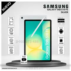 SAMSUNG - Tablet Samsung Galaxy Tab S10 FE 10.9 pulg. WUXGA  256GB 12GB RAM
