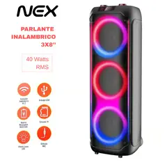 NEX - Parlante Inalámbrico AIOFRLT8X3 40W