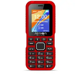 ASTROM - Celular 4G Dual Sim Pantalla 1. 77 " BENETTON AST1701H Rojo