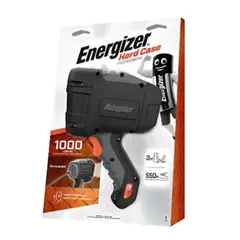 ENERGIZER - Linterna Hard Case recargable 1000 lúmenes
