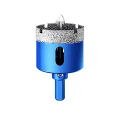 HOT TOOLS - Broca Diamantada 55mm Con Guia Para Tubo Desagüe 2 Ceramico Porcelanat