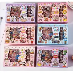 GENERICO - Sticker y Washitape Labubu - Set 6 unidades