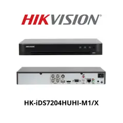 HIKVISION - DVR 4CH 5MP HK-iDS7204HUHI-M1/X