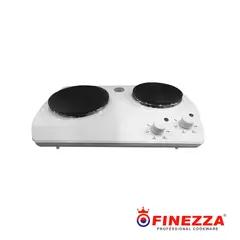 FINEZZA - Cocina Eléctrica FZ-203D3B 2 Hornillas