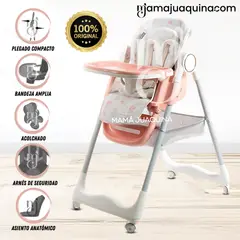 BABY - Silla de Comer Plegable «RANDY» Melón