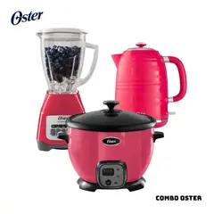 OSTER - COMBO OSTER ARROCERA + HERVIDOR + LICUADORA - SANDIA
