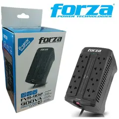 FORZA - Estabilizador de Voltaje 8 Tomas FVR-902 (900va/450w) 220V