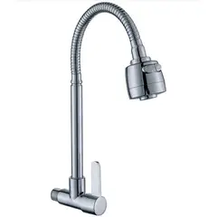 PGW - Grifo Cocina Ganso-Acero Inoxidab-Tipo Ganso-Ppared Plateado Brillante