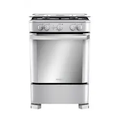 MABE - Cocina de piso a Gas 60cm Inox CMP6030FX1