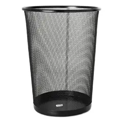 GENERICO - Promoción 2 Tachos Metálico Negro Para Oficina