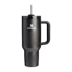 STANLEY - Quencher H2O FlowState Tumbler Fluted Black 40 oz