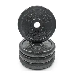 PROIRON - Discos de Hierro Fundido 4 x 2.5KG