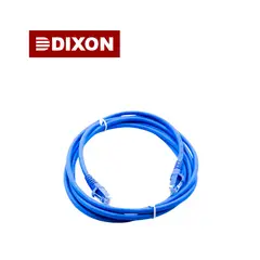 DIXON - Cable Patch Cord 3Metros UTP Cat.5e 24 AWG COBRE LSZH RoHS Azul