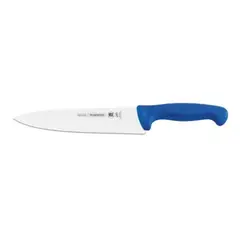 TRAMONTINA - CUCHILLO CARNICERO 8 PULGADAS MANGO AZUL