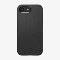 SPIGEN - Case Negro Liquid Air Armor Para iPhone 16e