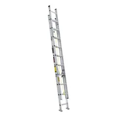 TRUPER - Escalera Telescópica Fibra de Vidrio 20 Pasos