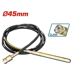 TOTAL TOOLS - Manguera Para Vibrador De Concreto 45mm - TPVP1451