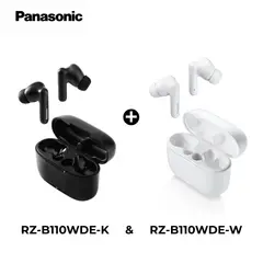 PANASONIC - Audífonos Bluetooth TWS RZ-B110 Negro + Blanco