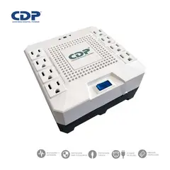 CDP - Estabilizador De Voltaje R-Avr1808I 1800 Va1000 W 8 Salidas