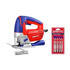 EMTOP - SIERRA CALADORA 800W + CUCHILLAS INDUSTRIAL EMTOP
