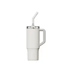 XIAOMI - STRAW MUG COLOR BLANCO 1 L - VASO TOMATODO ACERO
