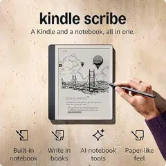KINDLE - Scribe 2024 32gb Tungsten Negro