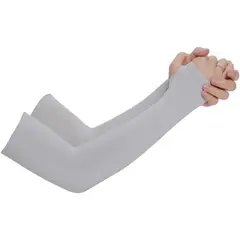 RUNNING SPORT PERU - Manga Deportiva Con Proteccion Uv Gris