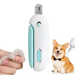 GENERICO - Cortauñas Ajustable con Lima para Gatos y Perros Cachorros