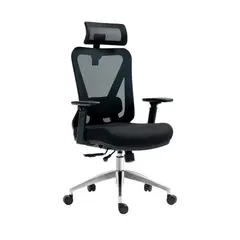 OFIDEAS - Silla de Oficina Presidencial Syncro Brazo 3D Smart Pro Negro